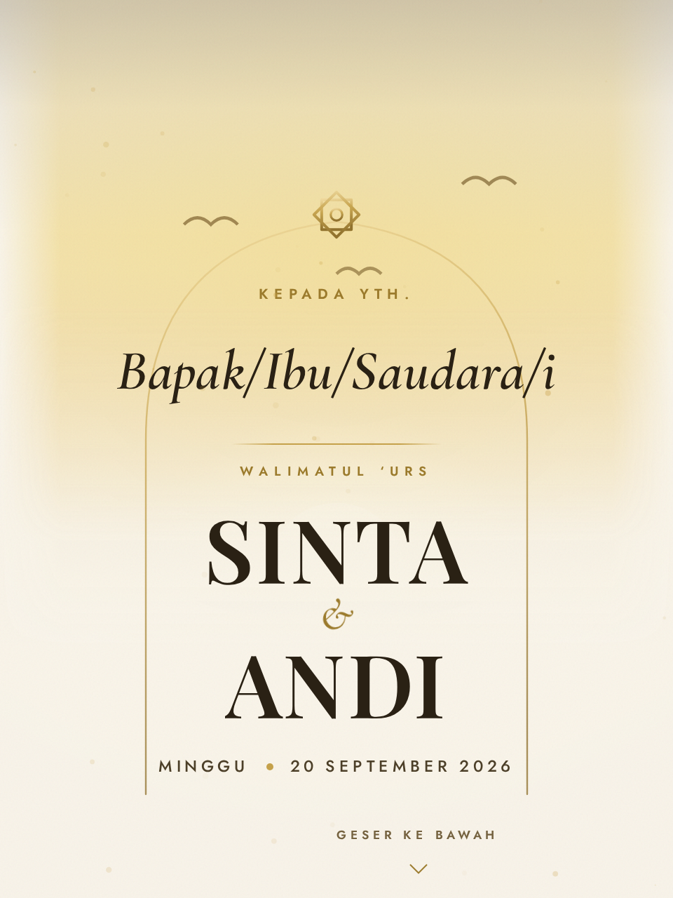 Gold Barakah Ivory